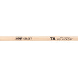 W-S7A - Select Hickory 2:nd quality Drumsticks